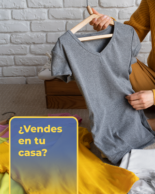 ¿VENDES EN TU CASA?