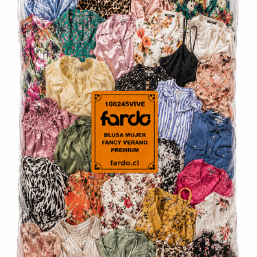 Saco Blusas Fancy Mujer Verano Premium 25 kg