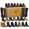 Caja de botas y botines fashion premium para mujer, calzado usado europeo por mayor – Fardo.cl