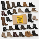 Selección de botas y botines mujer en caja de 14 kilos – Fardo.cl