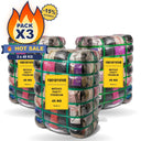 Pack X3 Medias Pantys Nylon Premium 135 kg: 3 fardos de 45 kg SKU 190181VIVE – Fardo.cl (FOTO REFERENCIAL)