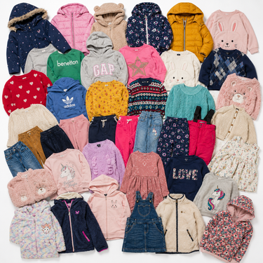 Saco Ropa Mixta Invierno Niños y Niñas Crema Premium Europeo 20 Kilos | 0 a 12 Años | SKU 220222VIVE