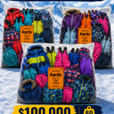 pack x3 ropa ski nino premium fardo invierno