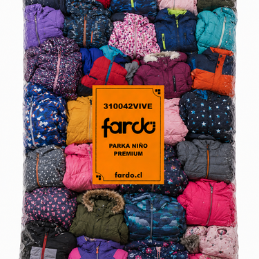 Parkas Modernas Niños Invierno Premium 20 kg