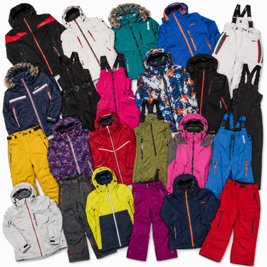 Saco ropa ski adulto unisex premium detalle prendas invierno
