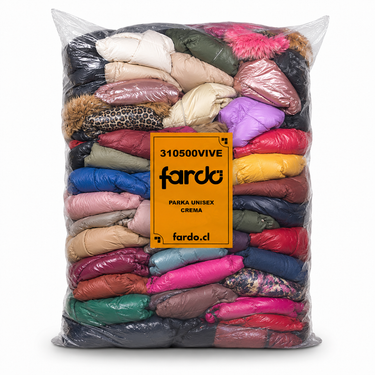 Parkas Hombre y Mujer Crema 14 kg