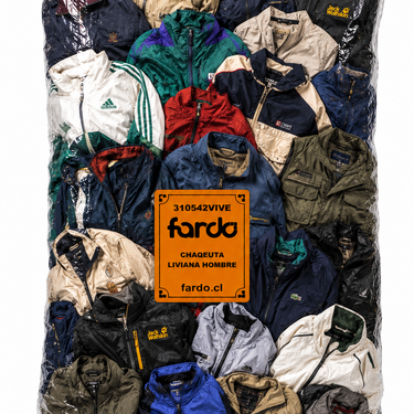 chaquetas livianas hombre fardo