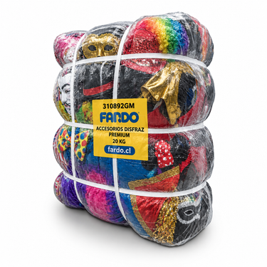 Fardo Accesorios Disfraz Premium 20 kg SKU 310892GM – Fardo.cl (FOTO REFERENCIAL)