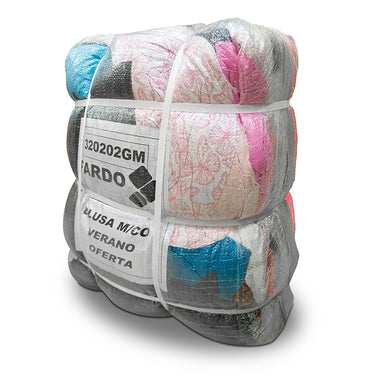 Fardo Blusas Mujer Manga Corta Verano Oferta 20 kg