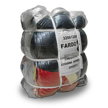 Pack X2 - Ropa Hombre Marcas Verano + Chaquetas Livianas Hombre Oferta 45 Kg – incluye Chaquetas Livianas Hombre 20 kg (foto referencial)