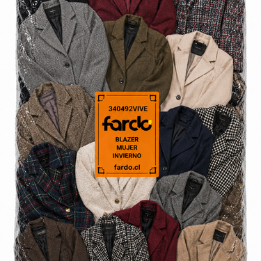 Saco Blazer Mujer Invierno Oferta 20 kg