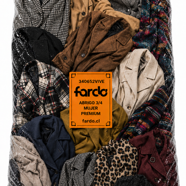 Saco Abrigos Mujer Tres Cuartos Premium 20 kg
