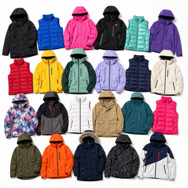 saco parka unisex pack x10 surtido invierno (FOTO REFERENCIAL)