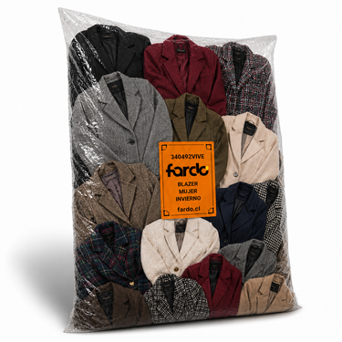 Pack X2 - Vestidos Invierno + Blazer Mujer Oferta 45 Kg – incluye Blazer Mujer Invierno 20 kg (foto referencial)