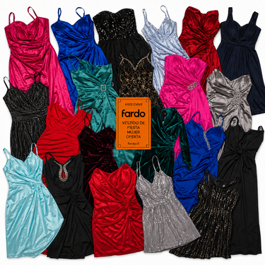 Vestidos de Fiesta Europeos Saco 20 Kilos - Selección Boutique Moda Circular