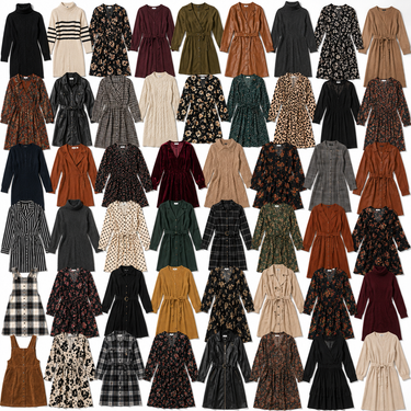 Saco vestidos invierno mujer 25kg para reventa - Fardo.cl
