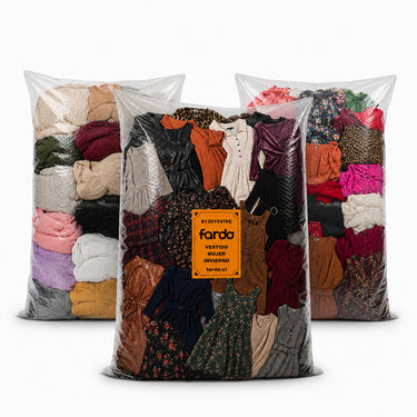 Pack X3 - Vestido Mujer Invierno 25 Kg