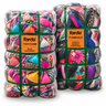 Pack de 2 fardos de trajes de baño mujer: bikinis 710111USM y trajes de baño 714481ALX, surtidos distintos con etiquetas Fardo, sobre fondo blanco. Foto referencial.
