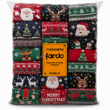 Saco Sweater Navidad Premium 25 Kg