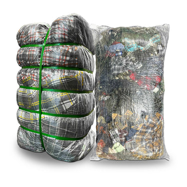 Fardo Pack X2 - Camisas Franela Hombre Invierno 65 kg