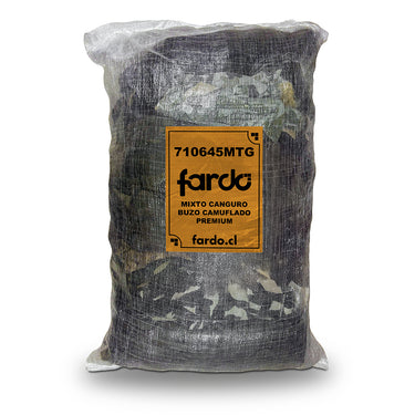 Saco Mixto Ropa Urbana Camuflado Militar 25 kg