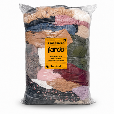 Saco Mixto Marca Forever 21 Invierno Premium 25 kg
