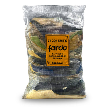 Saco Pantalón Marca Algodón Premium 25 kg