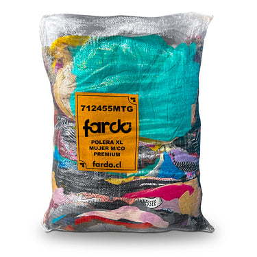 Poleras Mujer XL Manga Corta Premium 25 kg