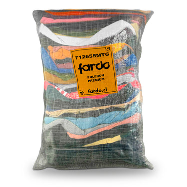 Mixto Polerones sin Gorro Hombre & Mujer Premium 25 kg