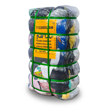 Poleras Marcas Manga Larga y Con Cuello Hombre 25 kg