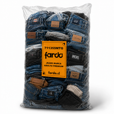 Saco Jeans Marcas Adulto Premium 25 kg