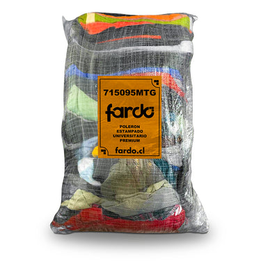 Saco Polerones Estampados Hombre & Mujer Premium 25 kg