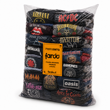 saco poleras rockera premium fardo