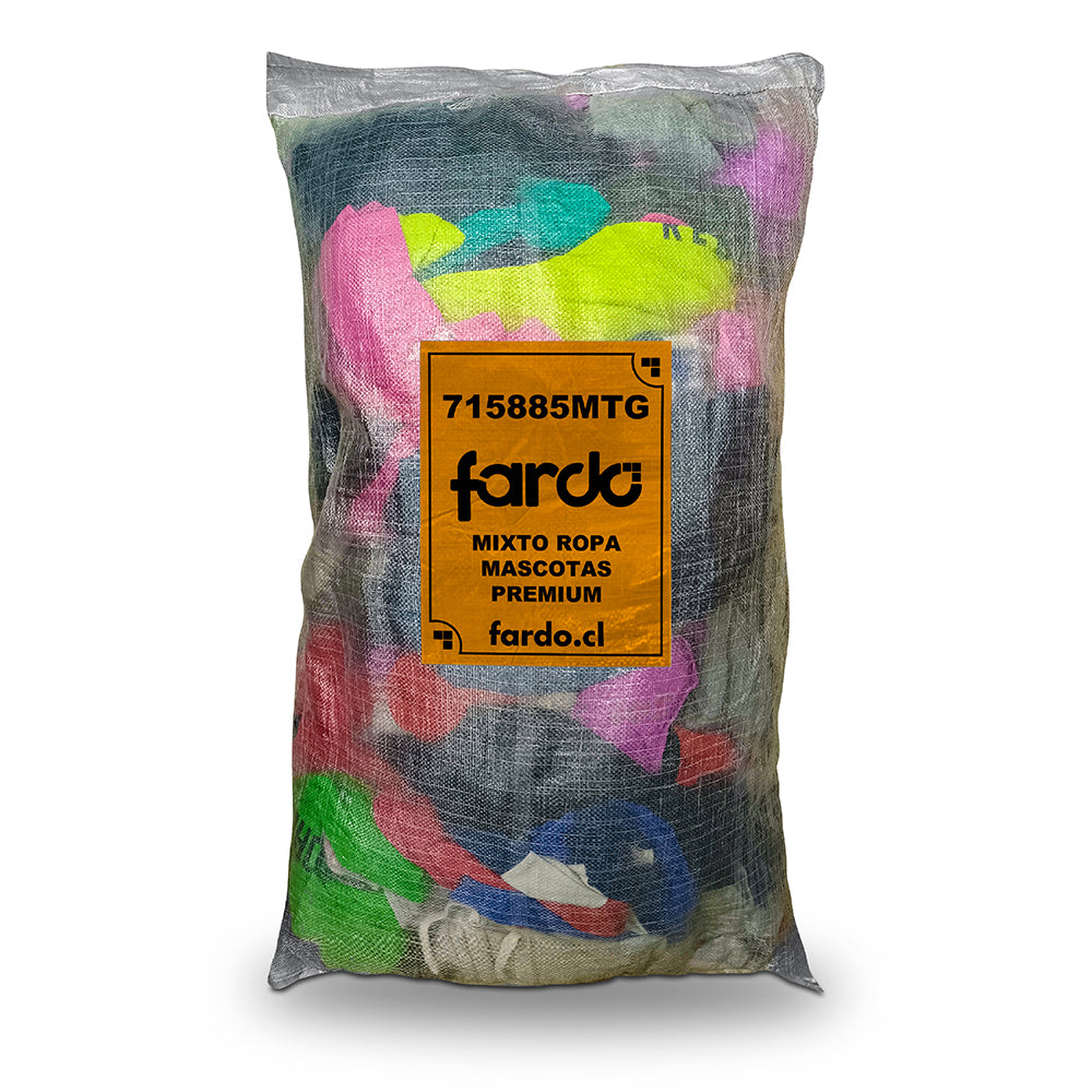 Saco Roto Ropa Saco Mixto Ropa Accesorios Mascotas Premium 25 Kilos – Fardo cl