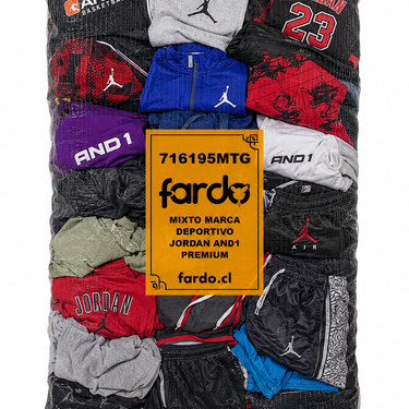 Mixto Deportivo Marca Jordan Y And1 25 kg