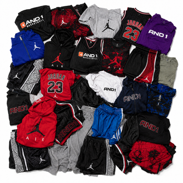 Saco Mixto Deportivo Jordan y And1 Americano 25 Kilos - Fardo.cl
