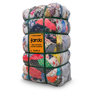 Fardo Mini Vestidos Mujer Verano 45 Kg
