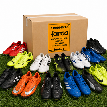 Caja Zapatos Fútbol Adulto Premium