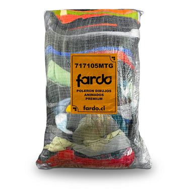 Saco Polerones Dibujos Animados Premium 25 kg