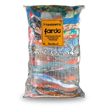 Saco Pantalón Polar Estampado Premium 25 kg