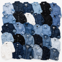 Camisas denim mezclilla mayorista para reventa - Fardo.cl