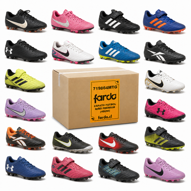 Pack X2 - Zapatillas Converse + Zapatos Fútbol Niño Verano Premium 22 Kg – incluye Zapatos Fútbol Niño Premium 12 kg (foto referencial)