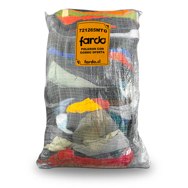 Mixto Polerones & Canguro Hombre y Mujer Oferta 25 kg