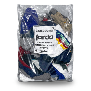 Poleras Marca Hombre Manga Larga Oferta 10 kg