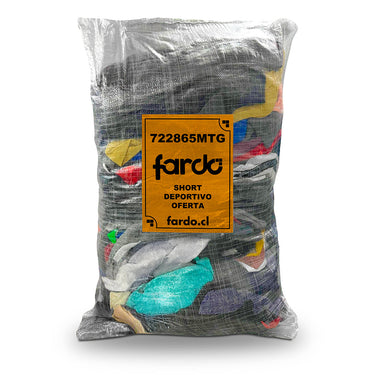 Pack X2 - Poleras Deportivas + Shorts Deportivos Verano Oferta 50 Kg – incluye Shorts Deportivos Hombre & Mujer 25 kg (foto referencial)