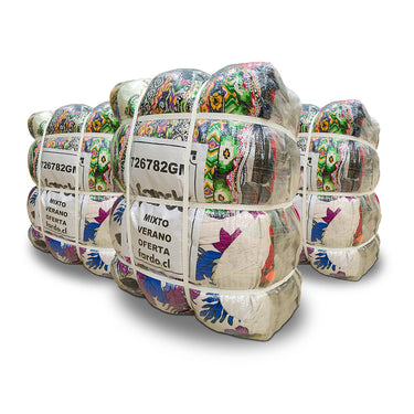 Pack X3 - Fardo Mixto Ropa Verano Oferta 60 kg