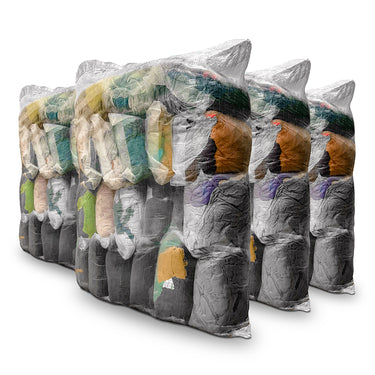 pack x100 saco bolsas pano polera algodon
