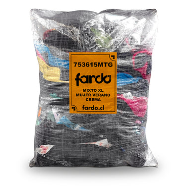 Saco Mixto Verano Mujer Tallas Grandes Crema 25 kg