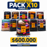 saco parka unisex pack x10 mayorista bodega (FOTO REFERENCIAL)
