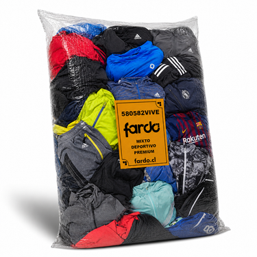 Saco de ropa deportiva hombre y mujer 20 kg - ropa importada por mayor